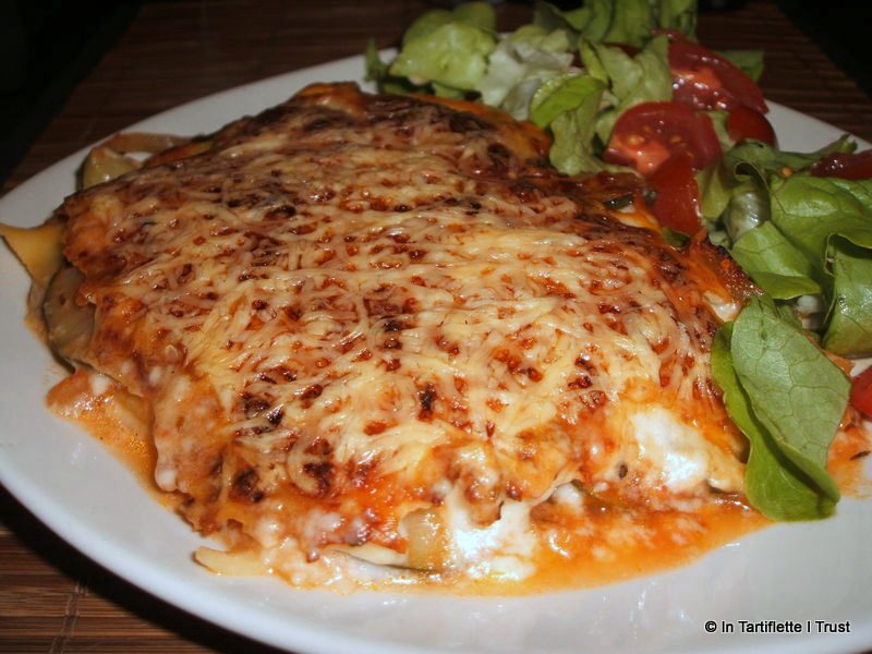 lasagnes legumes chevre