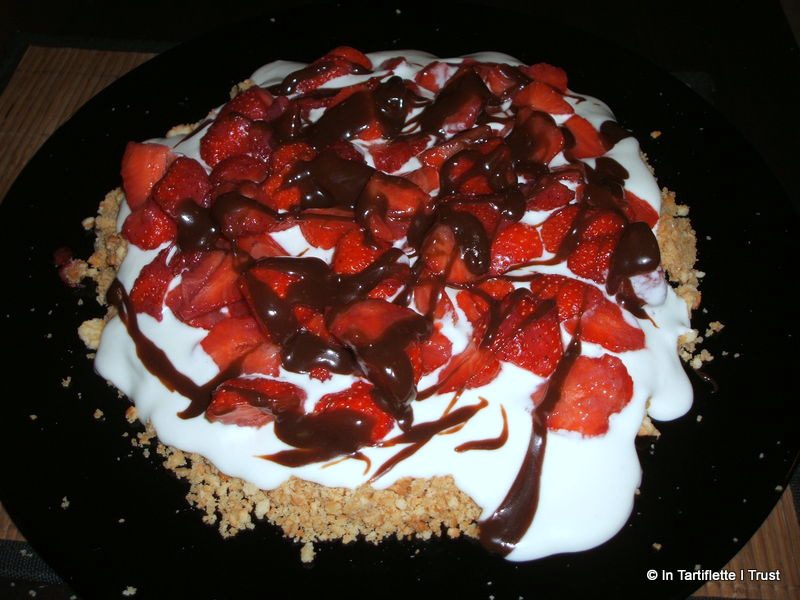 tarte yaourt fraises carambar