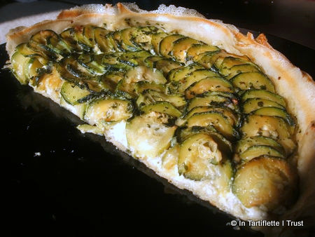 tarte courgette feta