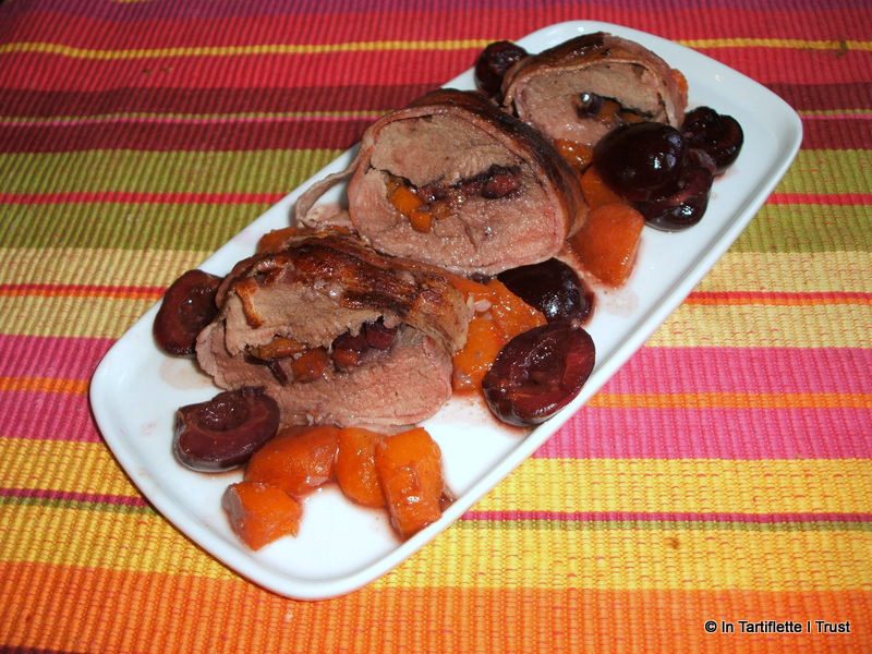 filet canard fruits secs