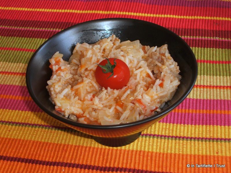 riz tomates
