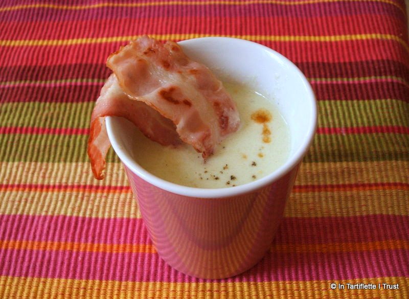 potage concombre lard