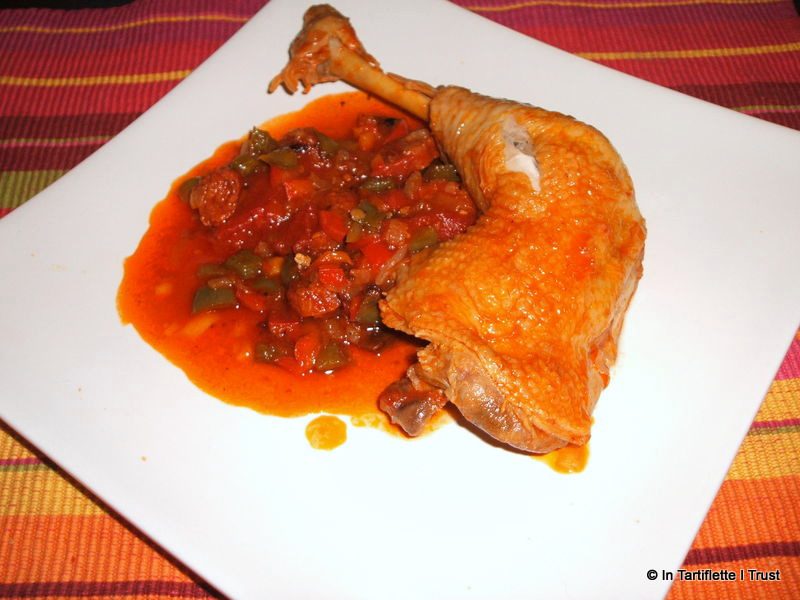 poulet chorizo