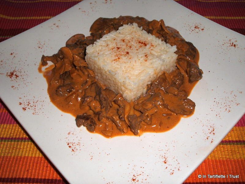 boeuf stroganoff