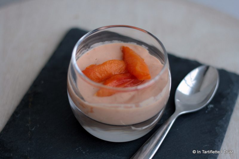 Crème aux amandes & abricots