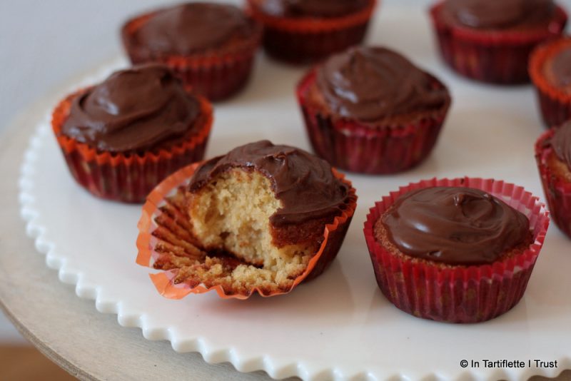 Moelleux aux amandes & chocolat au lait