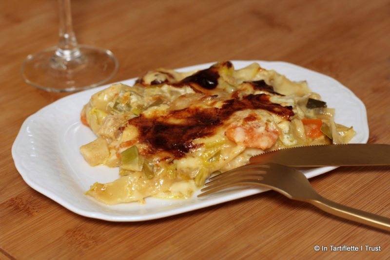 Lasagnes aux légumes d'hiver et cantal de Thiebault