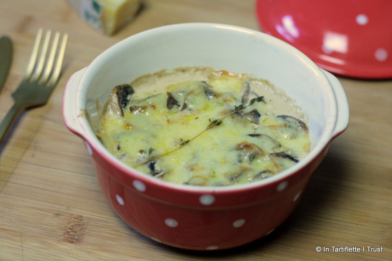 polenta champignon comte parmesan