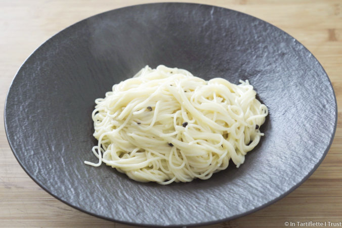 cacio e pepe pâtes au poivre et parmesan