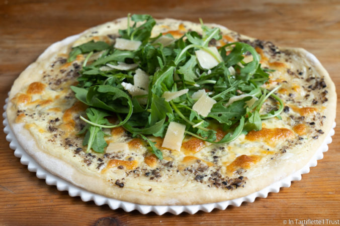 pizza truffe parmesan